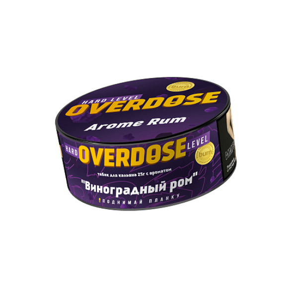 Табак Overdose Aroma Rum (Виноградный ром) 25 гр в Новосибирске