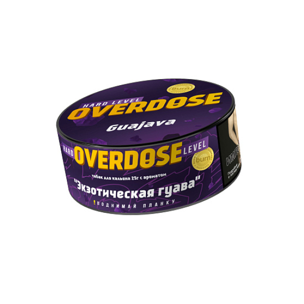 Табак Overdose Guajava (Экзотическая гуава) 25 гр в Новосибирске