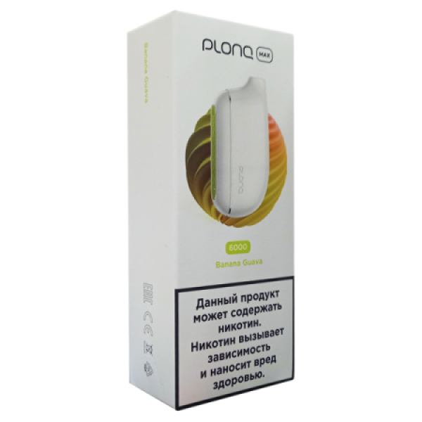 Plonq Max Banana Guava 6000 тяг в Новосибирске