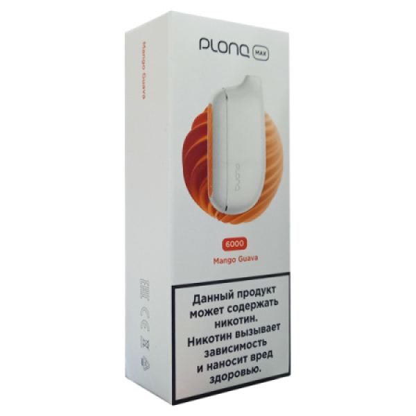 Plonq Max Mango Guava 6000 тяг в Новосибирске