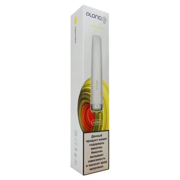 Plonq Plus Pro Apple Peach 4000 тяг в Новосибирске