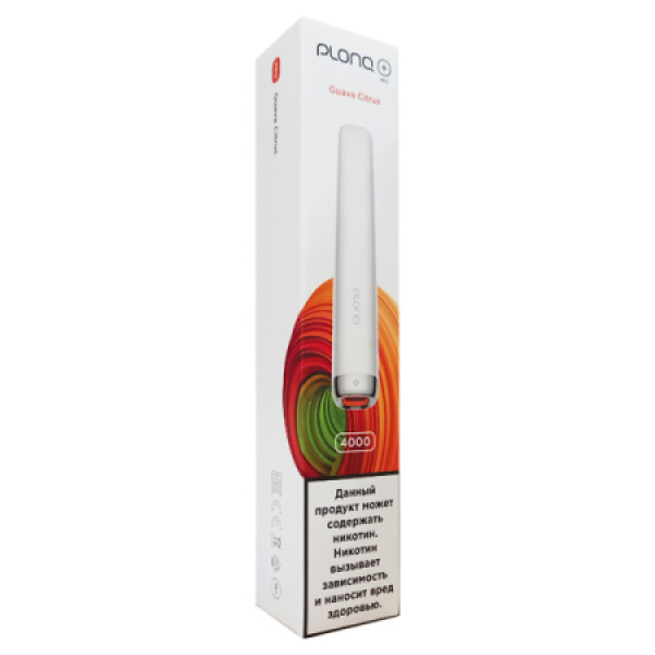 Plonq Plus Pro Guava Citrus 4000 тяг в Новосибирске