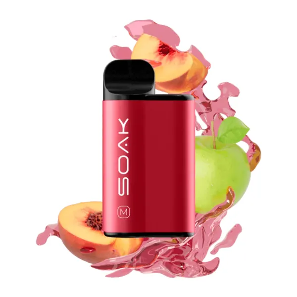 Soak M Apple Peach Bonbon, 4000 тяг в Новосибирске