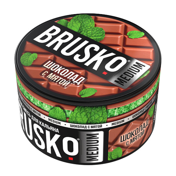 Смесь Brusko Шоколад с мятой 250 гр в Новосибирске