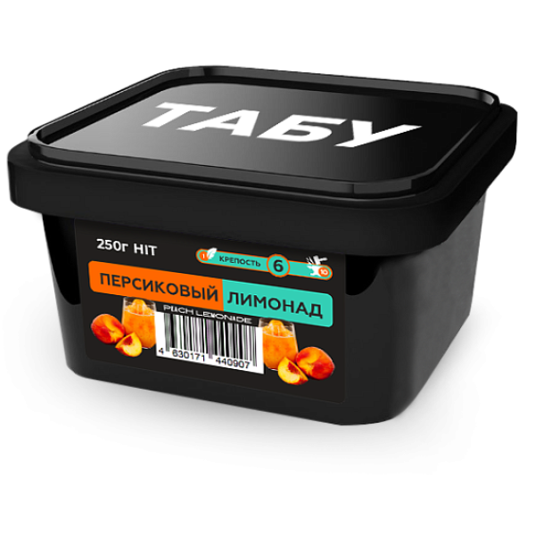 Смесь Tabu Hit Strong PEACH LEMONADE 250 гр в Новосибирске