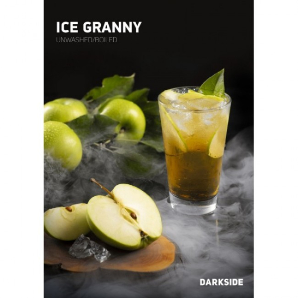 Табак Darkside Core Ice Granny (Ледяное Зеленое Яблоко) 250 гр в Новосибирске