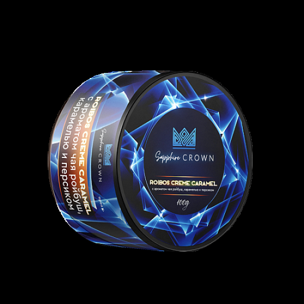 Табак SAPPHIRE CROWN ROIBOS CREME CARAMEL  100 грамм в Новосибирске
