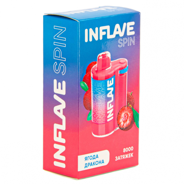 INFLAVE SPIN Ягода Дракона (8000 затяжек) в Новосибирске