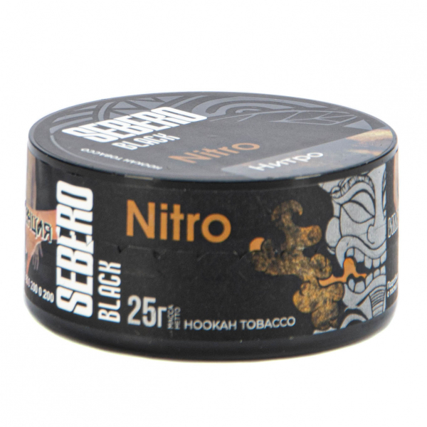 Табак Sebero Black Nitro  25 грамм в Новосибирске