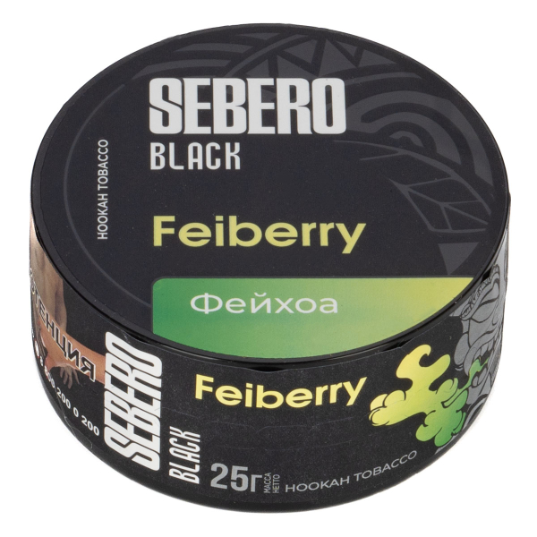 Табак Sebero Black Feiberry  25 грамм в Новосибирске