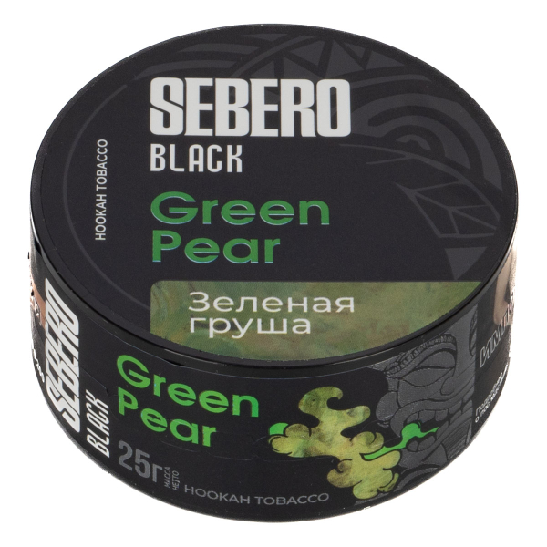 Табак Sebero Black Green Pear  25 грамм в Новосибирске