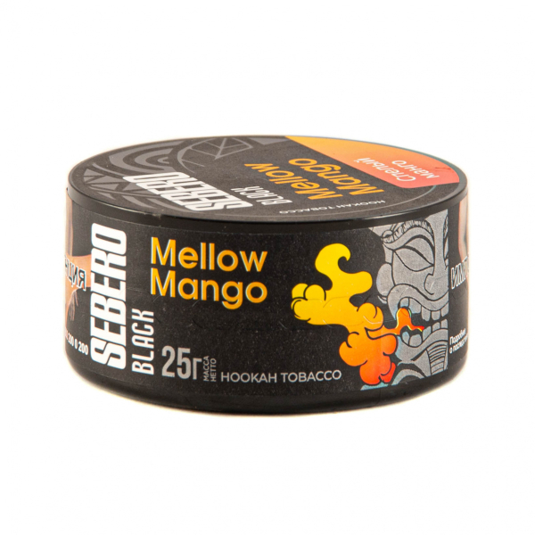 Табак Sebero Black Mellow Mango  25 грамм в Новосибирске