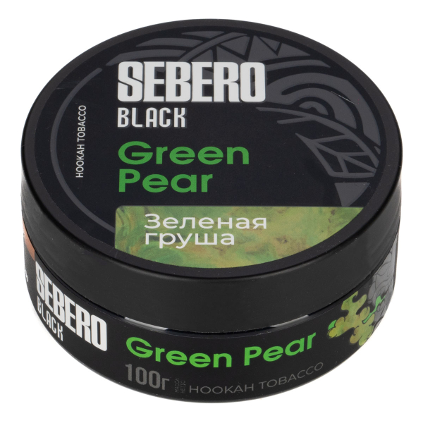Табак Sebero Black Green Pear  100 грамм в Новосибирске