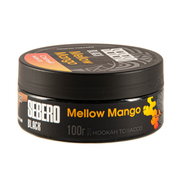 Табак Sebero Black Mellow Mango  100 грамм в Новосибирске