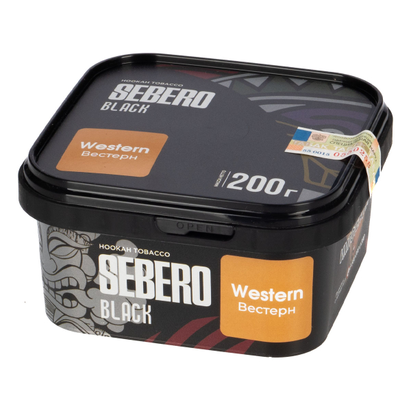 Табак Sebero Black Western  200 грамм в Новосибирске