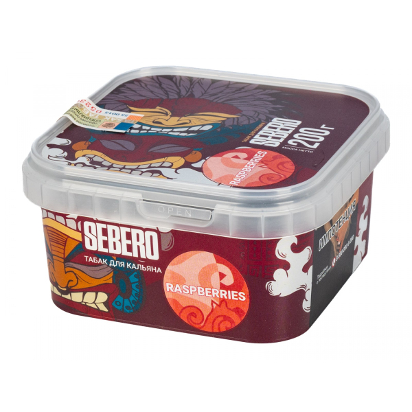 Табак Sebero Raspberries  200 грамм в Новосибирске