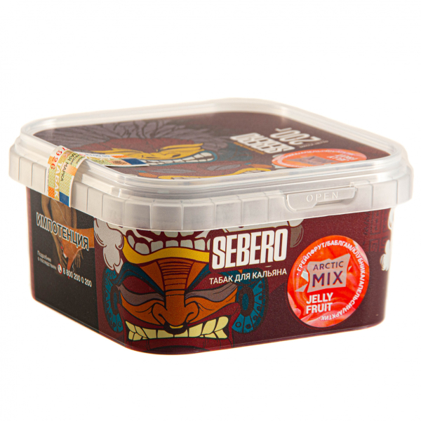 Табак Sebero Arctic Mix Jelly fruit  200 грамм в Новосибирске