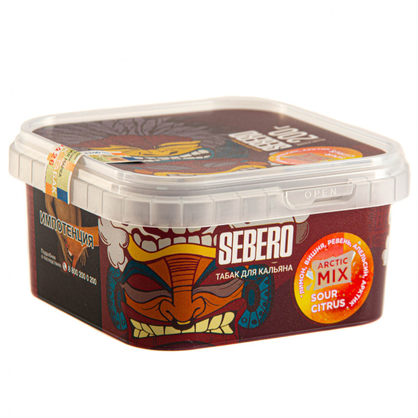 Табак Sebero Arctic Mix Sour citrus  200 грамм в Новосибирске