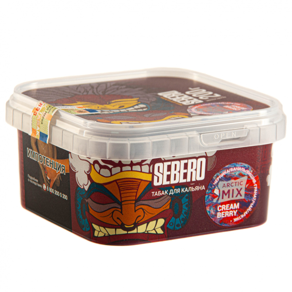 Табак Sebero Arctic Mix Cream berry  200 грамм в Новосибирске