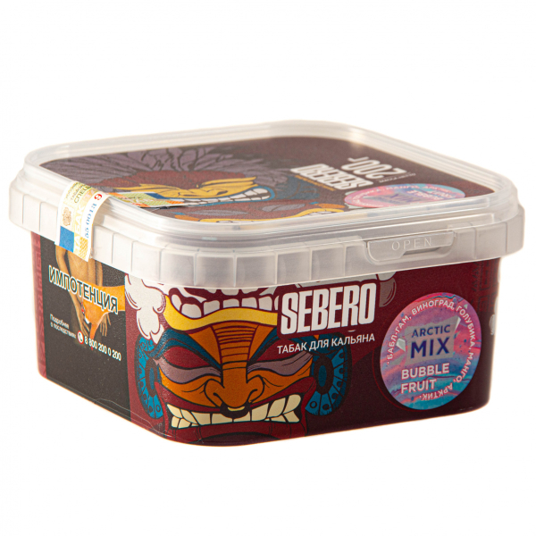 Табак Sebero Arctic Mix Bubble fruit  200 грамм в Новосибирске