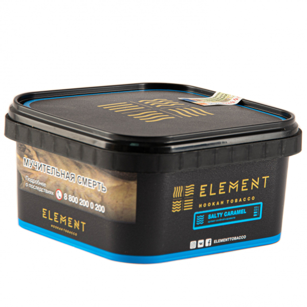 Табак Element ВОДА Salty Caramel  200 грамм в Новосибирске