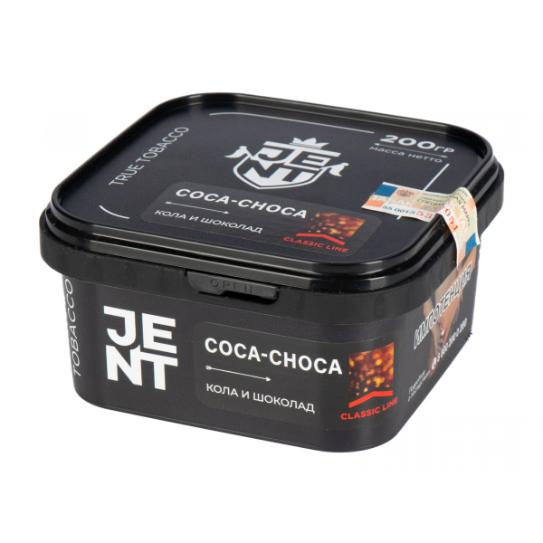 Табак JENT Coca Choca (Кола и шоколад)  200 грамм в Новосибирске