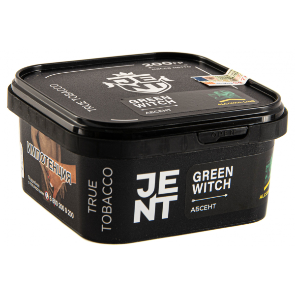Табак JENT Green Witch (Абсент)  200 грамм в Новосибирске