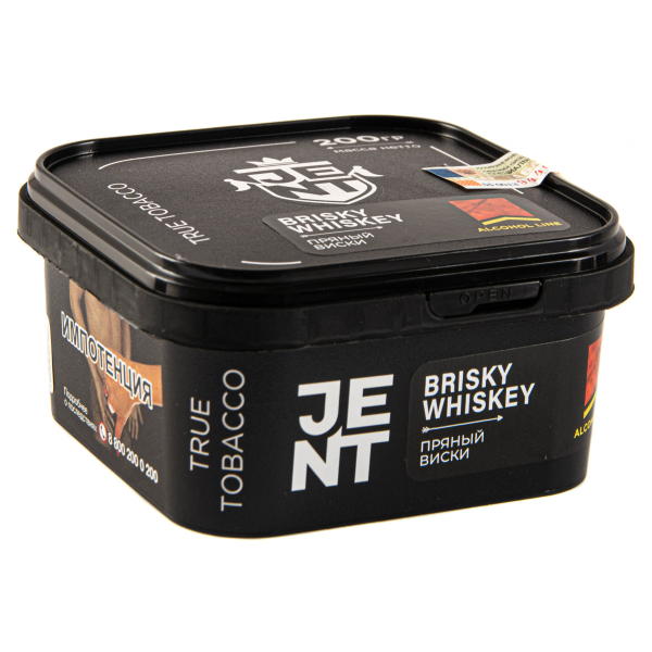 Табак JENT Brisky Whiskey (Пряный виски)  200 грамм в Новосибирске