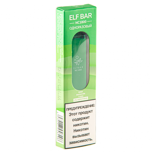 ELF BAR NC Kiwi Passionfruit Guava (1800 затяжек) 20 мг в Новосибирске