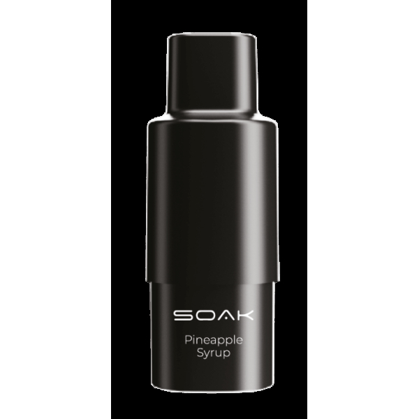 Картридж SOAK Q Ананасовый сироп (1500 затяжек) в Новосибирске