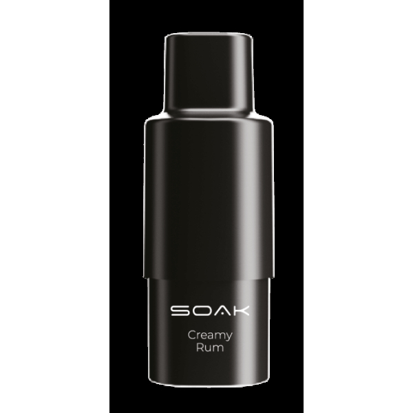 Картридж SOAK Q Кремовый ром (1500 затяжек) в Новосибирске