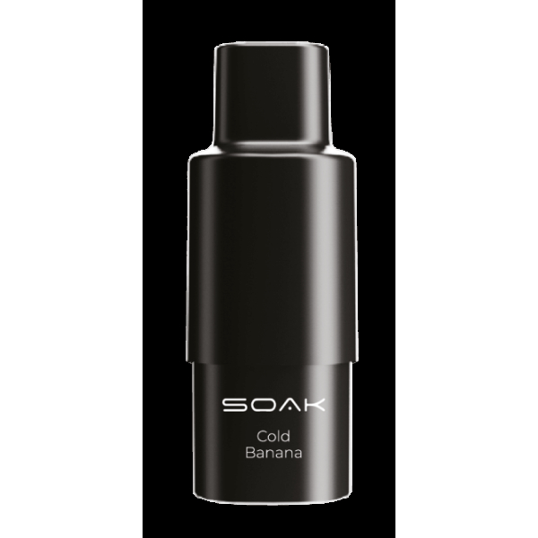 Картридж SOAK Q Холодный банан (1500 затяжек) в Новосибирске