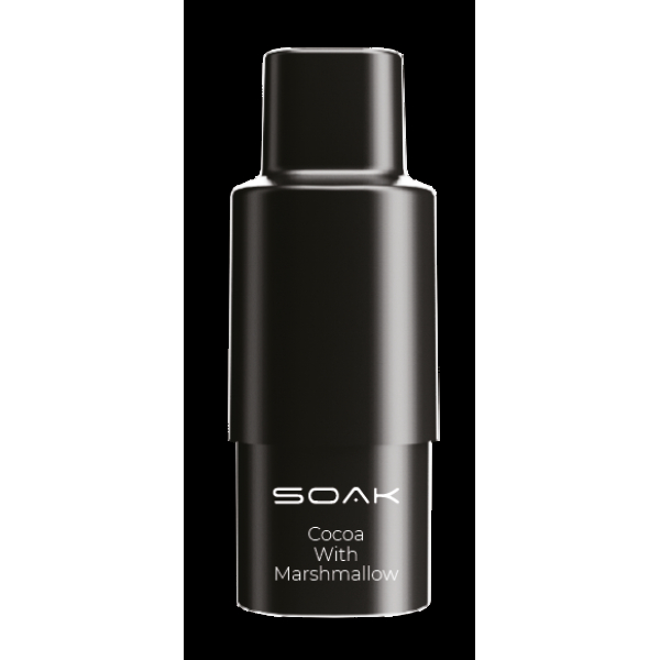 Картридж SOAK Q Какао с маршмеллоу (1500 затяжек) в Новосибирске
