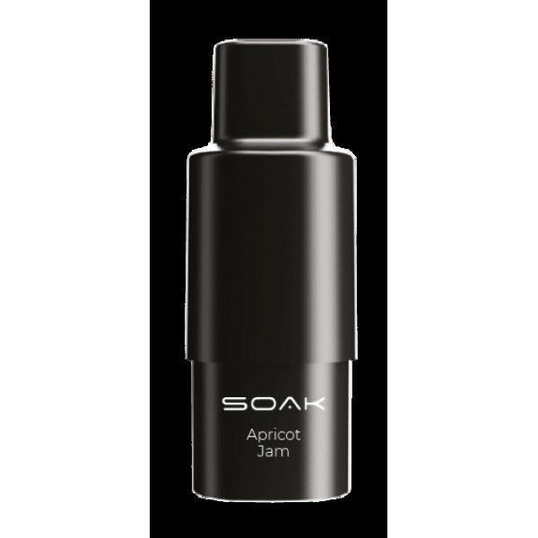 Картридж SOAK Q Абрикосовый джем (1500 затяжек) в Новосибирске