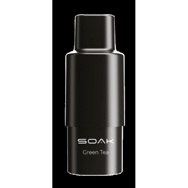 Картридж SOAK Q Зелёный чай (1500 затяжек) в Новосибирске
