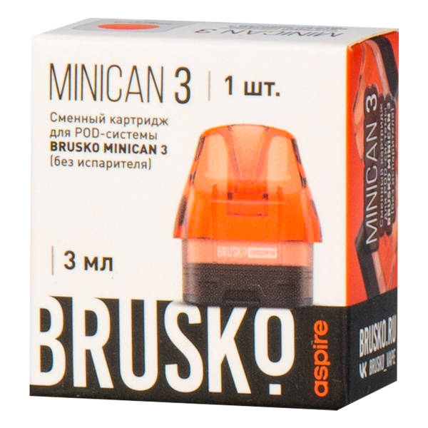 Картридж Brusko Minican 3 красный в Новосибирске