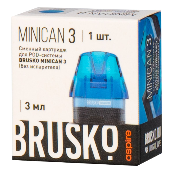 Картридж Brusko Minican 3 синий в Новосибирске