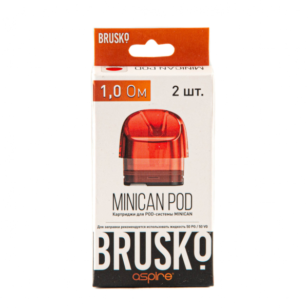 Картридж Brusko Minican красный (2шт.) 1,0 в Новосибирске