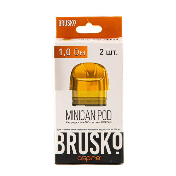 Картридж Brusko Minican жёлтый (2шт.) 1,0 в Новосибирске