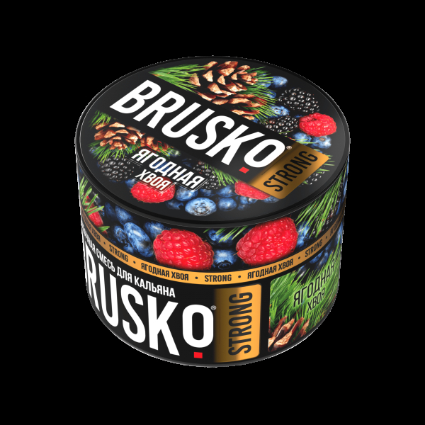 Смесь Brusko Strong ягодная хвоя  50 гр в Новосибирске