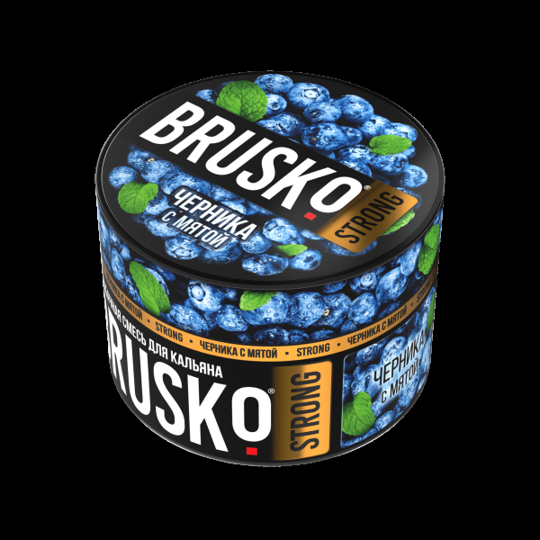 Смесь Brusko Strong черника с мятой  50 гр в Новосибирске