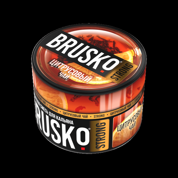 Смесь Brusko Strong цитрусовый чай  50 гр в Новосибирске