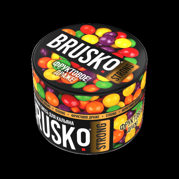 Смесь Brusko Strong фруктовое драже  50 гр в Новосибирске
