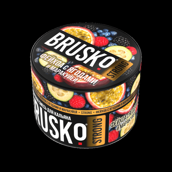 Смесь Brusko Strong фейхоа с ягодами и маракуйей  50 гр в Новосибирске