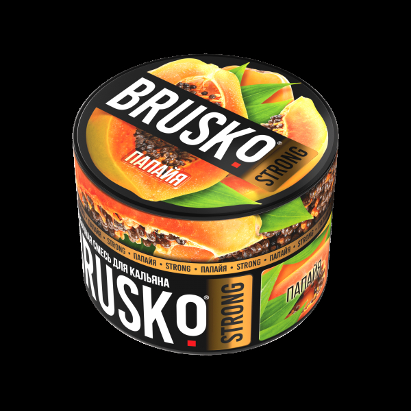 Смесь Brusko Strong папайя  50 гр в Новосибирске