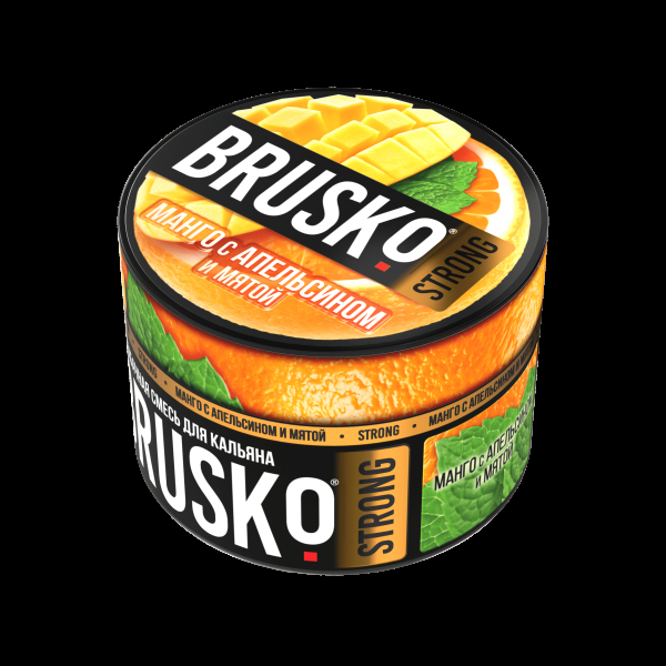 Смесь Brusko Strong манго с апельсином и мятой  50 гр в Новосибирске