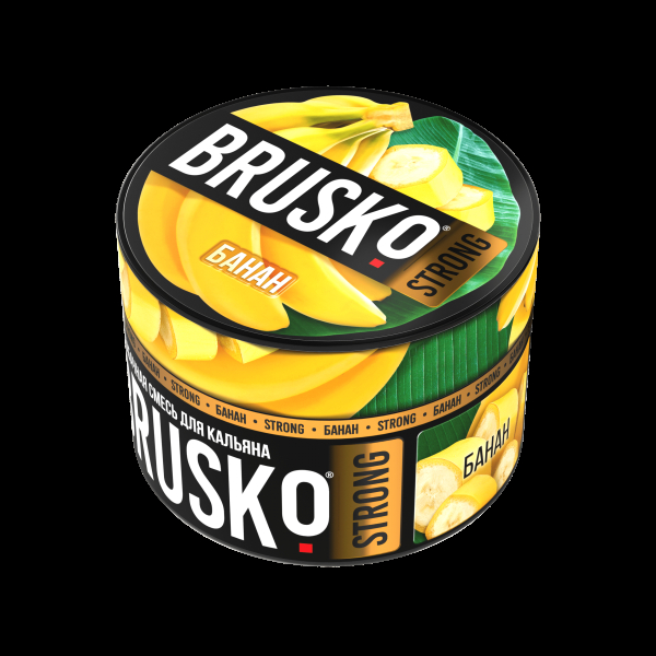 Смесь Brusko Strong банан  50 гр в Новосибирске