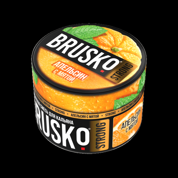Смесь Brusko Strong апельсин с мятой  50 гр в Новосибирске