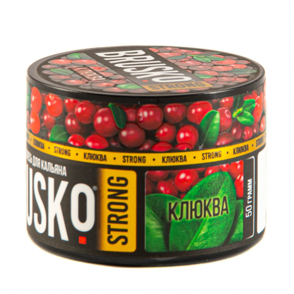 Смесь Brusko Strong клюква  50 гр в Новосибирске