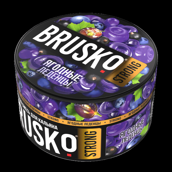 Смесь Brusko Strong ягодные леденцы  250 гр в Новосибирске